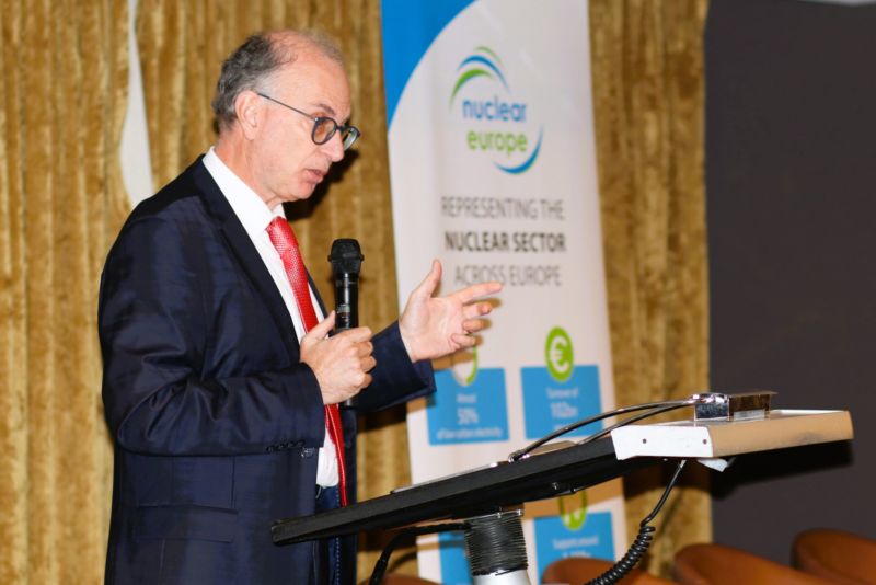 Image for the Tweet beginning: Yesterday, nucleareurope organised its traditional